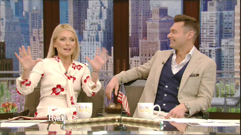 Ryan Seacrest, Kelly Ripa, Live! With Kelly and Ryan Ryan Seacrest, Kelly Ripa, Live! With Kelly and Ryan